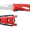 Offshore Rescue knife fixed blade red - Wichard